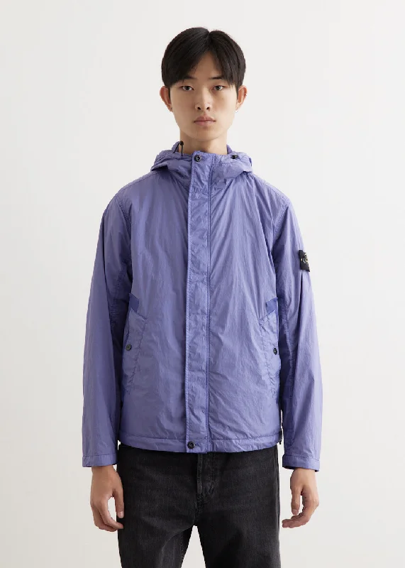 Comfortable Men's ParkasNylon Rep Hooded Jacket
