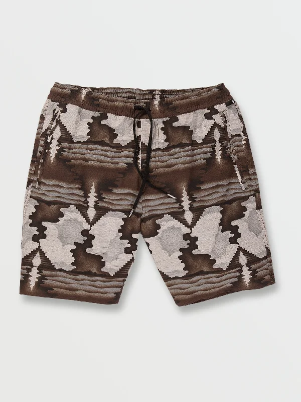 Men's Pants with Graphic PrintsWrecpack Hybrid Shorts - Whitecap Grey