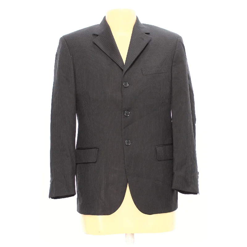 Andrew Fezza Grey Mens Blazer Sz 38" Chest
