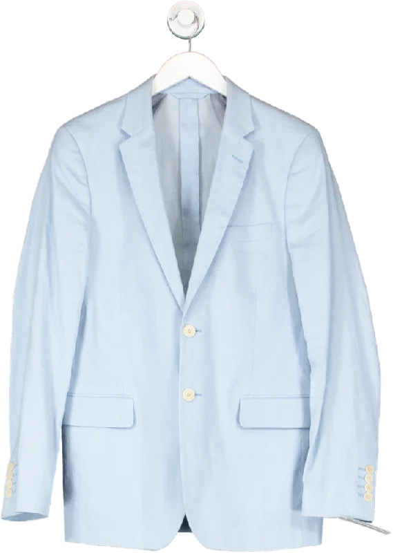 GANT Blue Cotton Linen Suit Blazer UK 38" CHEST