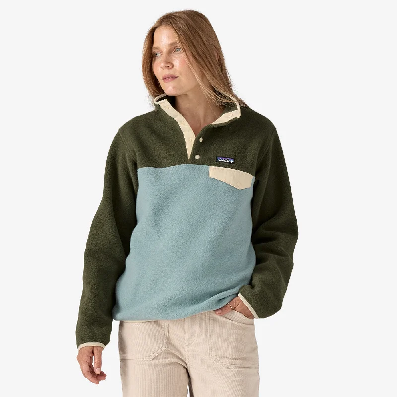 Men's Hoodies with Zipper DetailsWomen's Lightweight Synchilla Snap-T Fleece Pullover - Thermal Blue Men's Hoodies with Zipper DetailsWomen's Lightweight Synchilla Snap-T Fleece Pullover - Thermal Blue