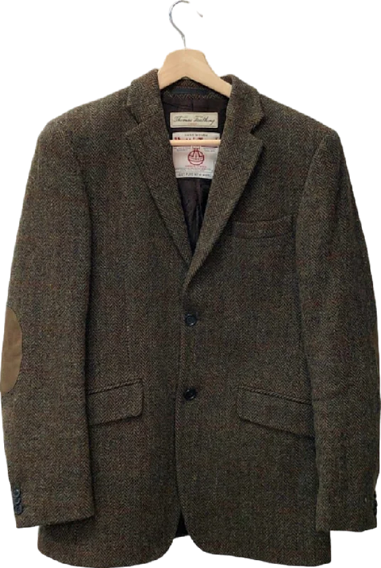 Thomas Farthing Brown Harris Tweed Blazer 36L