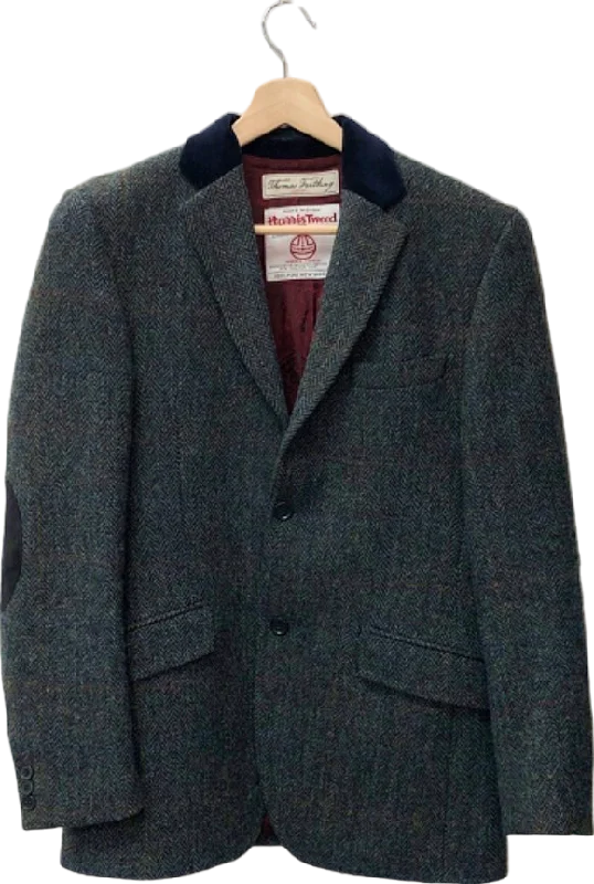 Thomas Farthing Grey Tweed Blazer UK 36L