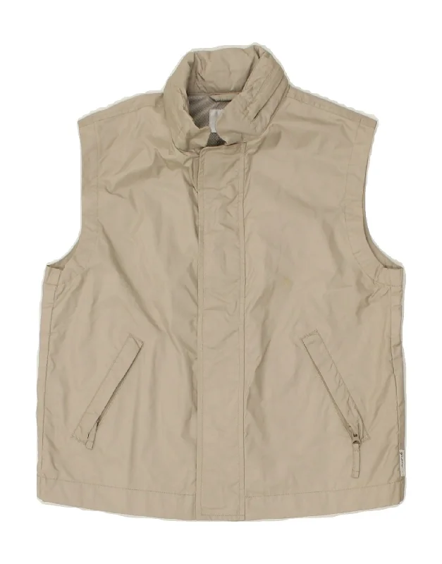 Men's Coats for HikingARMANI JUNIOR Boys Gilet 12-13 Years XL Beige Polyamide