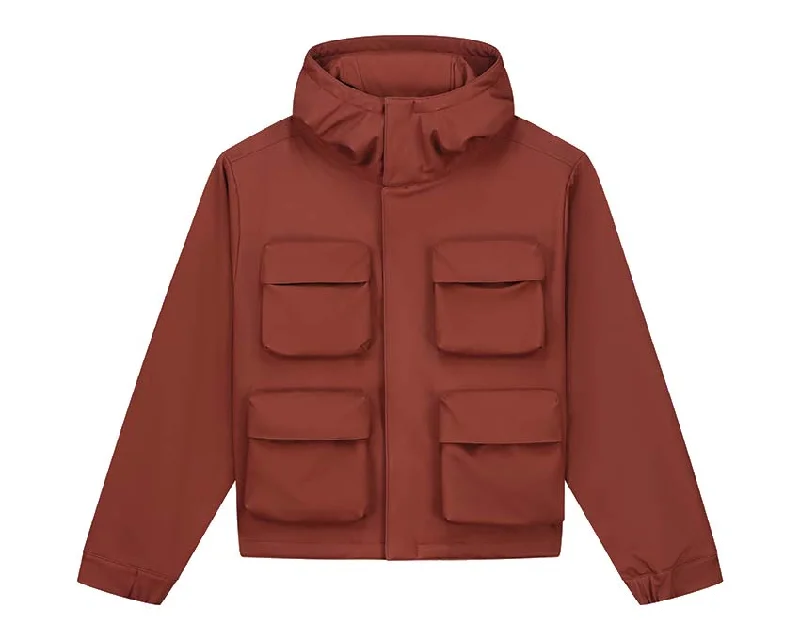 High-Quality Men's Duffle CoatsArte 3D Pockets Hooded PES Jacket