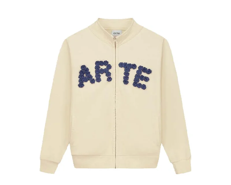 Men's Coats for SnowshoeingArte Crochet Flowers Jacket