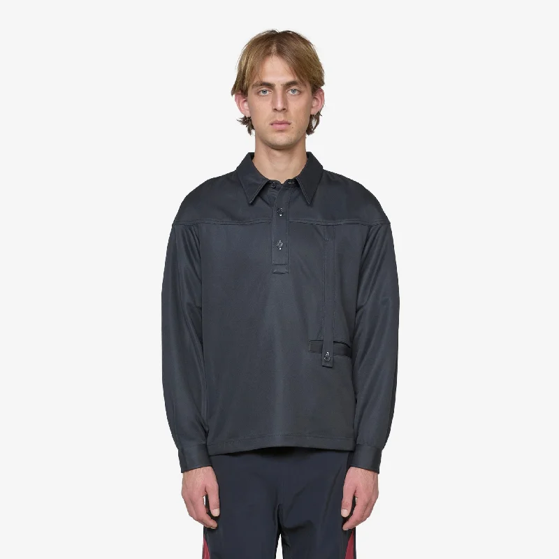 Lightweight Men's Running HoodiesASICS NOVALIS Ormosiancy Pullover Anthracite
