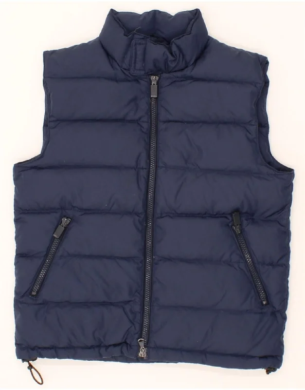 Casual Men's Bomber JacketsASPESI Boys Padded Gilet 9-10 Years Small Navy Blue Polyamide Casual Men's Bomber JacketsASPESI Boys Padded Gilet 9-10 Years Small Navy Blue Polyamide