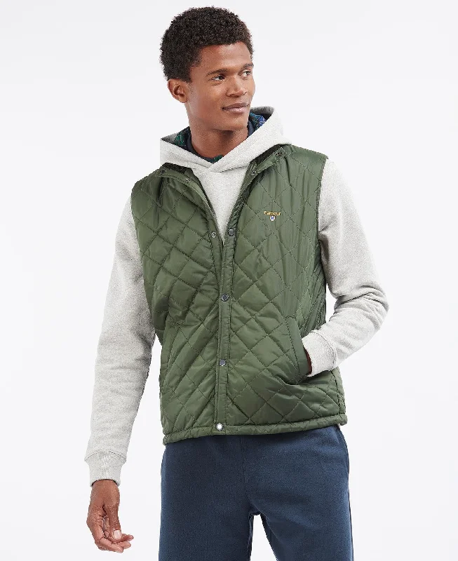 Men's Coats with Multi-Pocket DesignBarbour Men's Crest Gilet - Duffle Bag
