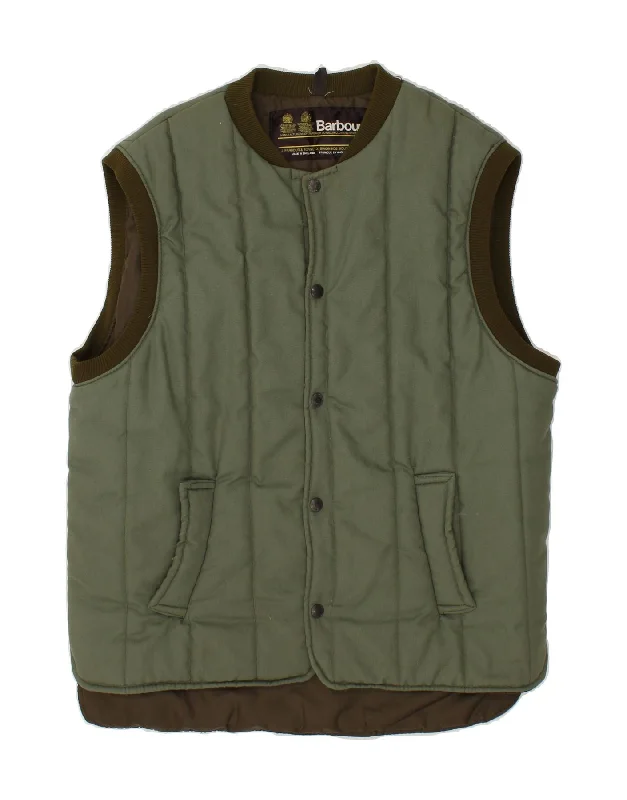 Men's Coats for Every OccasionBARBOUR Mens Padded Gilet UK 38 Medium Khaki Polyester Men's Coats for Every OccasionBARBOUR Mens Padded Gilet UK 38 Medium Khaki Polyester