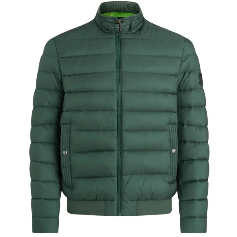 Men's Coats for Everyday WearBelstaff Tonal Circuit Atlas Green Down Filled Jacket
