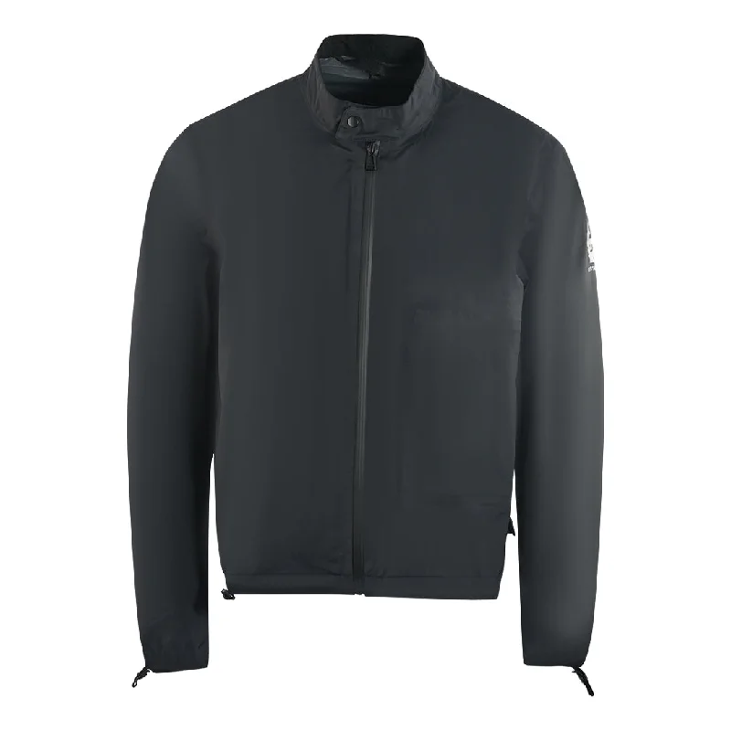 Cool Men's Pea CoatsBelstaff Woodlands Black Thin Jacket
