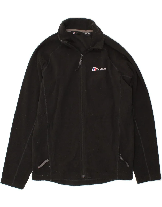 Men's Coats for Every OccasionBERGHAUS Mens Fleece Jacket UK 36 Small Black Polyester