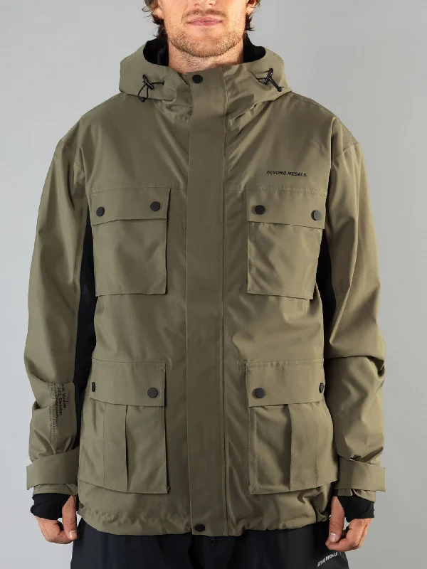 Winter-Ready Men's CoatsCargo Snow Jacket