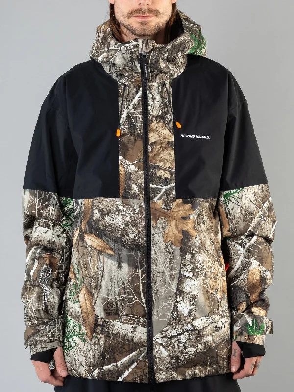 Men's Coats with Convertible CollarsBeyond Medals x Realtree Full Zip Jacket