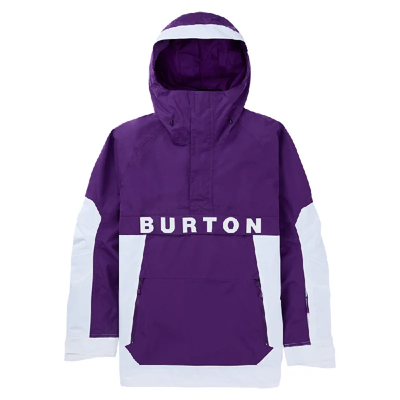 Comfortable Men's ParkasBurton Mens Frostner Anorak Jacket 2025