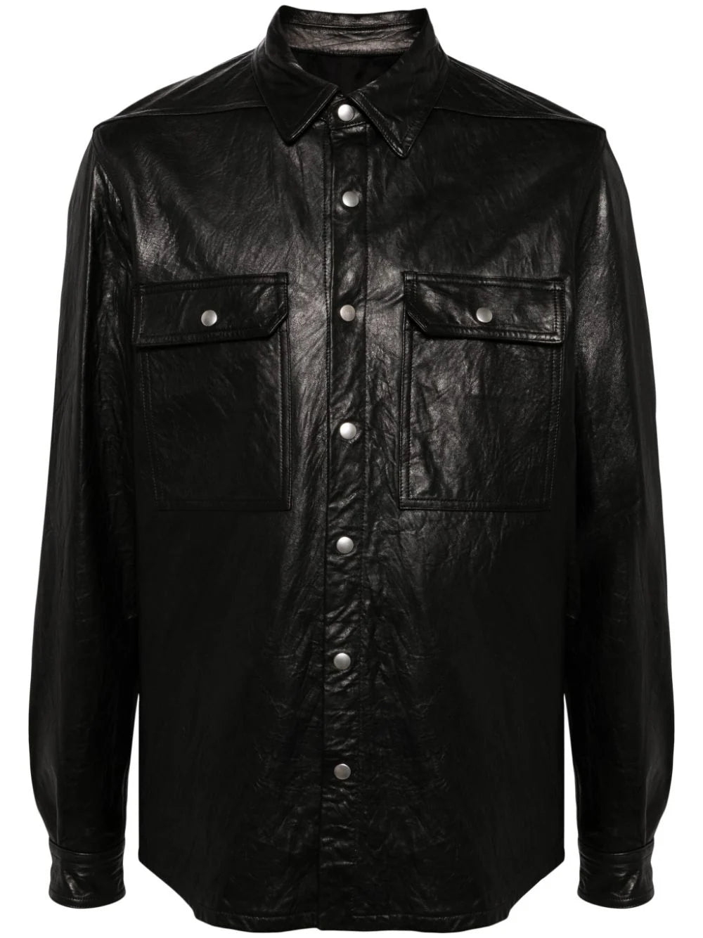 Men's Coats for Winter SportsButton-Up Oversized Shirt Jacket