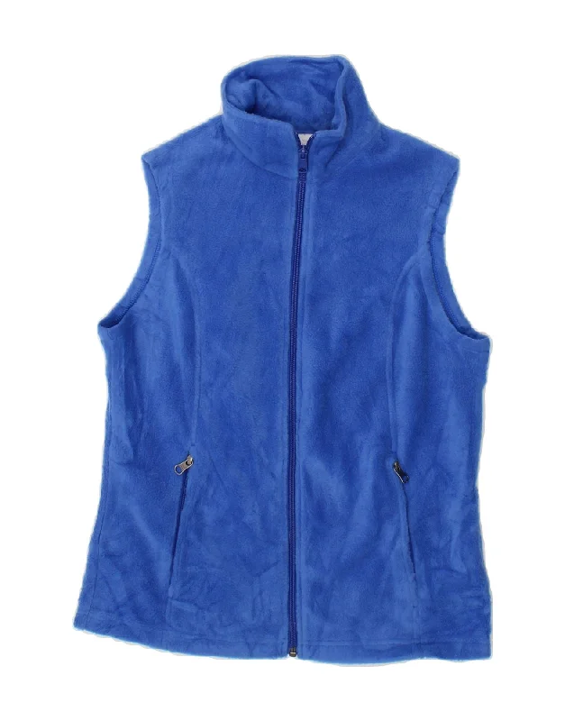 Men's Coats for SnowboardingCOLUMBIA Mens Fleece Gilet UK 34 XS Blue Polyester
