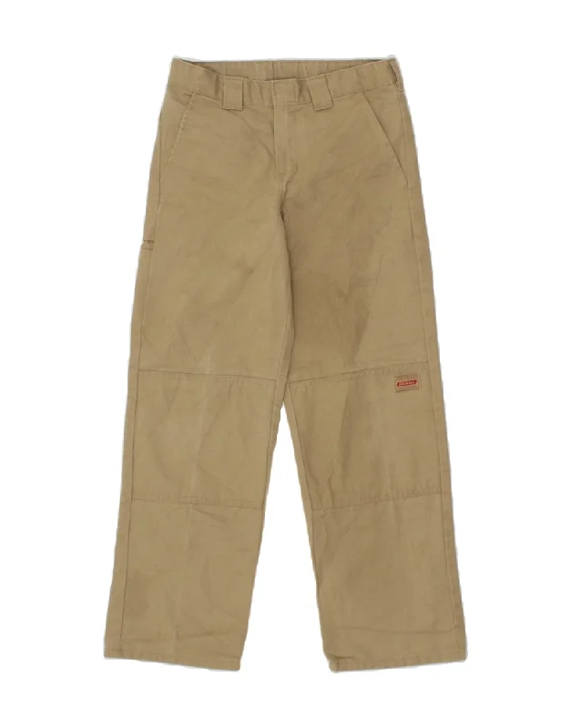 Men's Coats for Outdoor ActivitiesDICKIES Boys Straight Cargo Trousers 11-12 Years W25 L25 Beige Polyester Men's Coats for Outdoor ActivitiesDICKIES Boys Straight Cargo Trousers 11-12 Years W25 L25 Beige Polyester