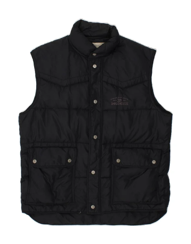 Men's Coats for City WearDOLOMITE Mens Padded Gilet UK 40 Large Navy Blue