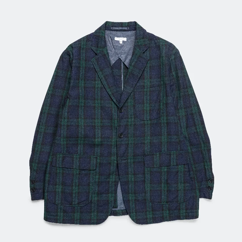 Ivy Blazer - Blackwatch Cotton Linen