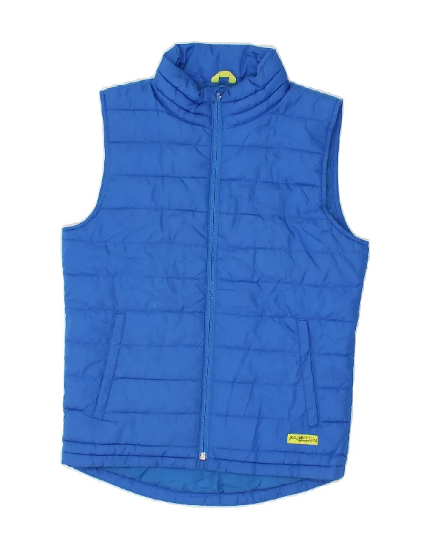 Men's Coats for Ice FishingGAP Boys Padded Gilet 10-11 Years Large Blue Polyester