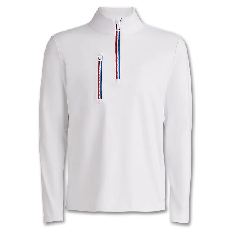 Casual Men's Zip-Up HoodiesGfore Daytona Tech Interlock Golf Pullover 2023