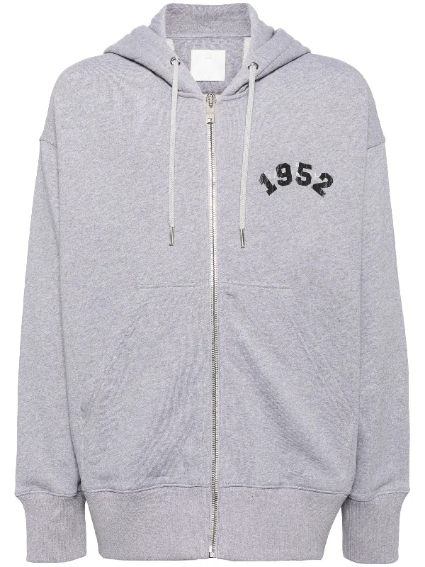 Fashionable Men's Denim JacketsGraphic-Print Jersey Hooded Jacket