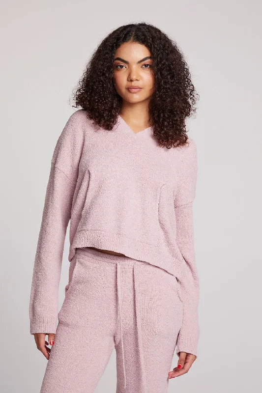 Men's Hoodies for Everyday WearHazen Mauve Rose Pullover