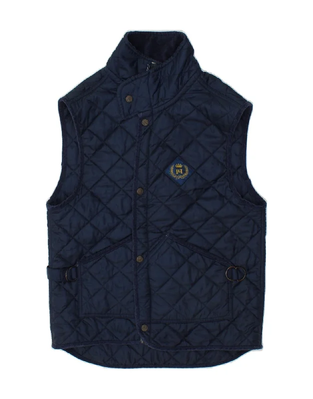 Men's Coats for WalkingHENRI LLOYD Mens Quilted Gilet UK 38 Medium Navy Blue