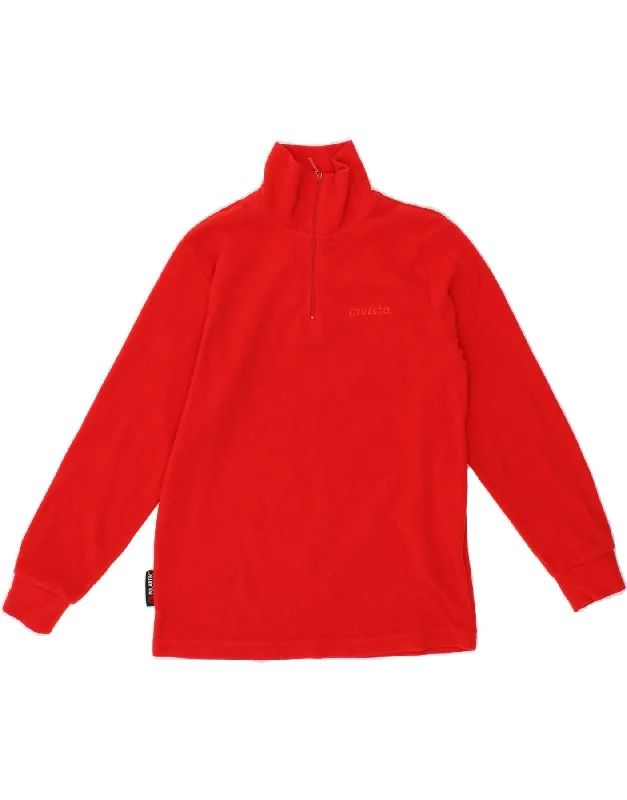Men's Coats with Reflective StripesINVICTA Boys Zip Neck Fleece Jumper 9-10 Years Red Polyester Men's Coats with Reflective StripesINVICTA Boys Zip Neck Fleece Jumper 9-10 Years Red Polyester
