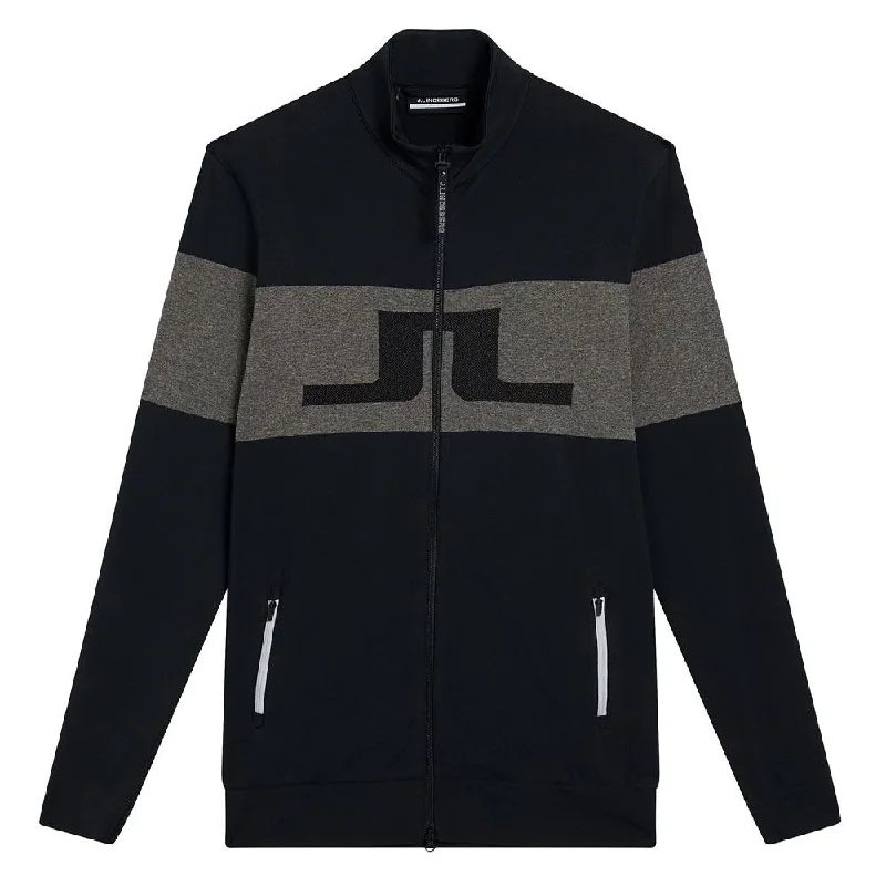 Classic Men's Cotton HoodiesJ.Lindeberg Bridge Seamless Mid Layer Golf Pullover 2023