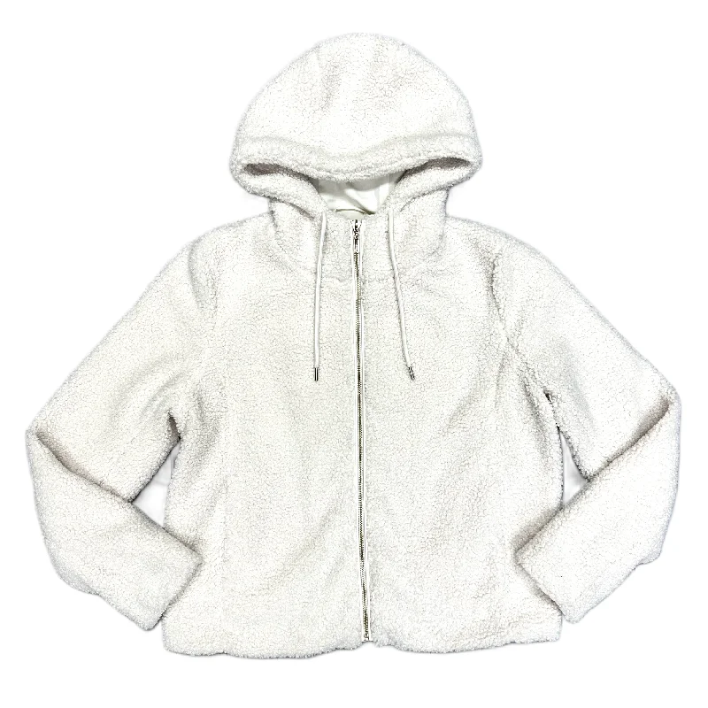 Men's Coats for LayeringJacket Faux Fur & Sherpa By Joie In Cream, Size: S