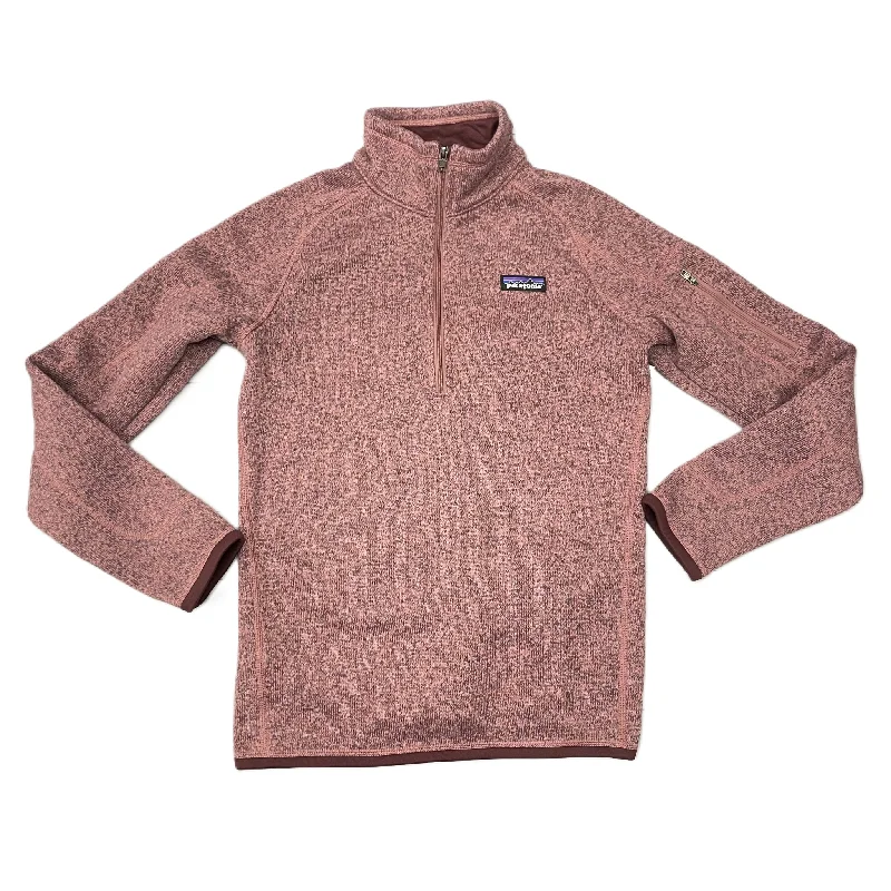 Affordable Men's Winter CoatsJacket Fleece By Patagonia In Raspberry, Size: M