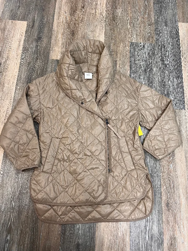 Men's Coats for Skinny MenJacket Puffer & Quilted By Varley In Tan, Size: S