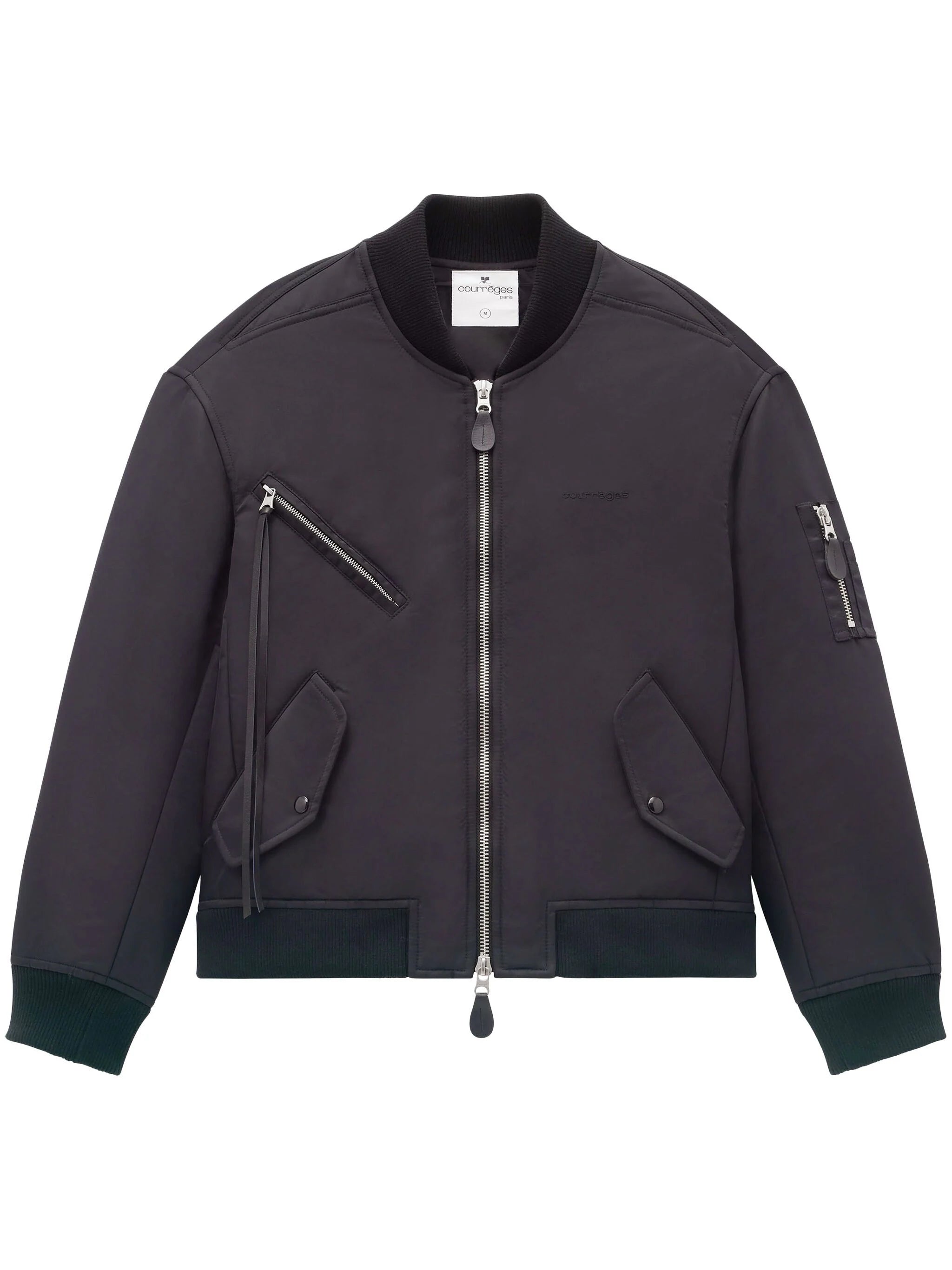Men's Coats without LiningLogo-Embroidered Bomber Jacket