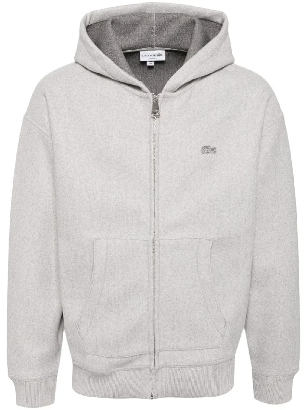 Men's Coats for Everyday WearLoose Fit Zip-Up Hooded Jacket