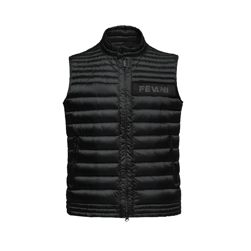 High-Quality Men's Duffle CoatsMen's Splendor Padded Gilet in Black