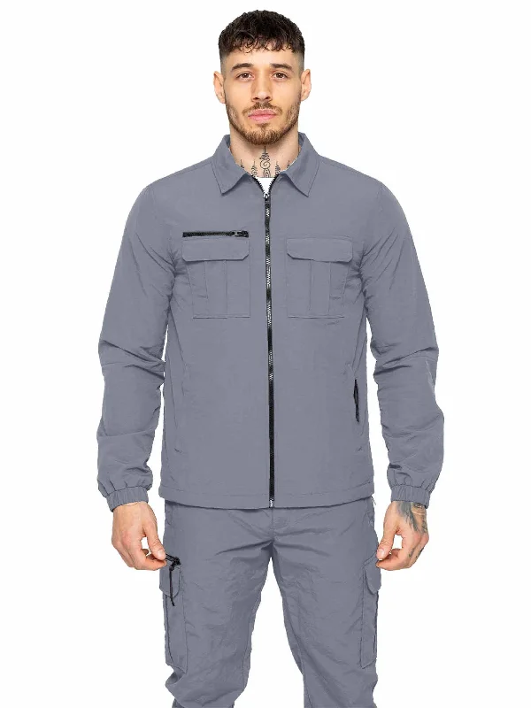 Men's Coats with Inner PocketsEnzo | Mens Poly Jacket