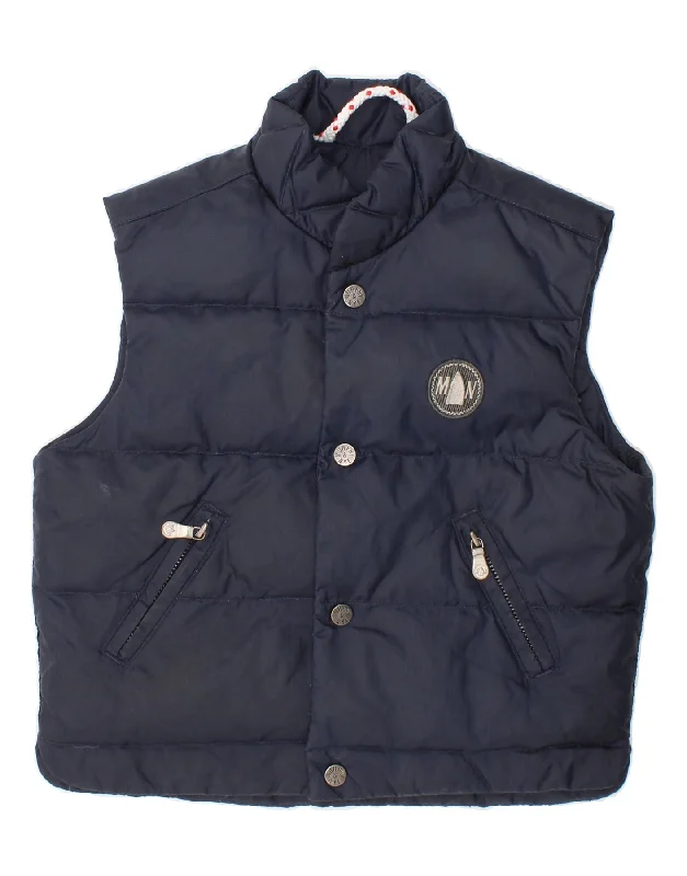 Fashionable Men's Denim JacketsMURPHY & NYE Baby Boys Padded Gilet 12-18 Months Small Navy Blue Polyamide Fashionable Men's Denim JacketsMURPHY & NYE Baby Boys Padded Gilet 12-18 Months Small Navy Blue Polyamide