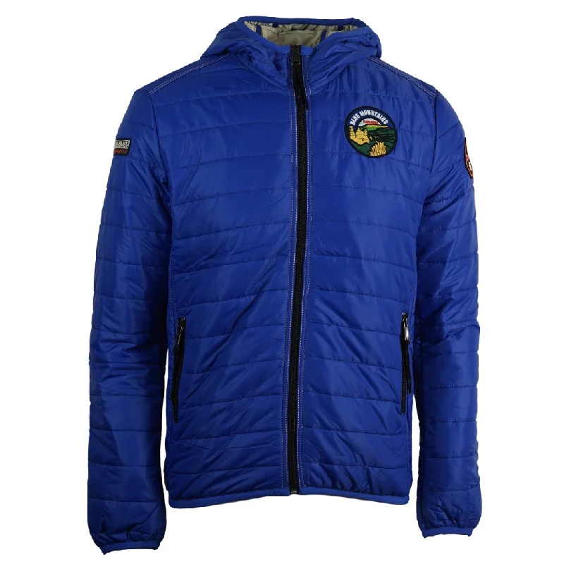 Men's Coats for SnowshoeingNapapijri Aric Sum Blue Jacket