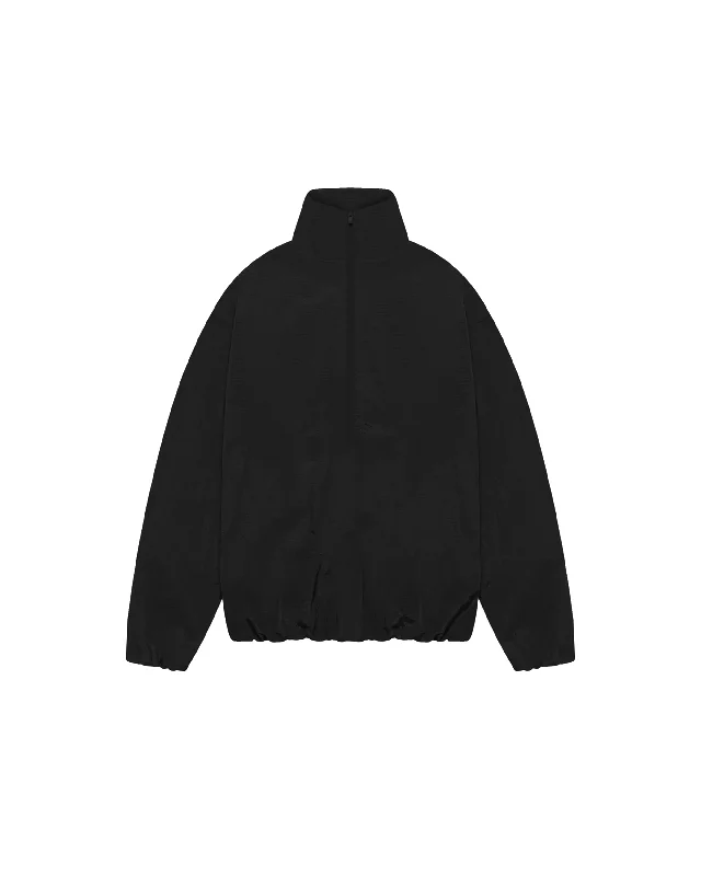 Men's Hoodies for StreetwearRipstop Half-Zip Pullover - Black