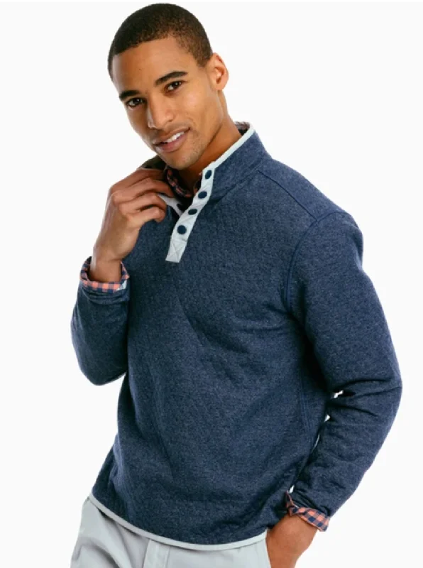 Affordable Men's HoodiesSouthern Tide Tiller Heather Reversible Quarter Snap Pullover Affordable Men's HoodiesSouthern Tide Tiller Heather Reversible Quarter Snap Pullover