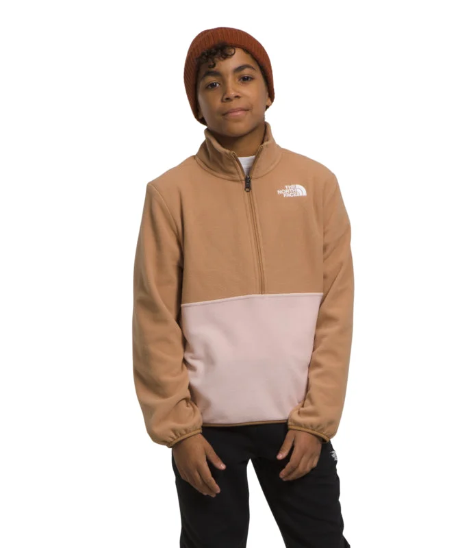 Men's Hoodies with Stretch FabricThe North Face NF0A84L9 Teen Glacier 1/2 Zip Pullover Men's Hoodies with Stretch FabricThe North Face NF0A84L9 Teen Glacier 1/2 Zip Pullover