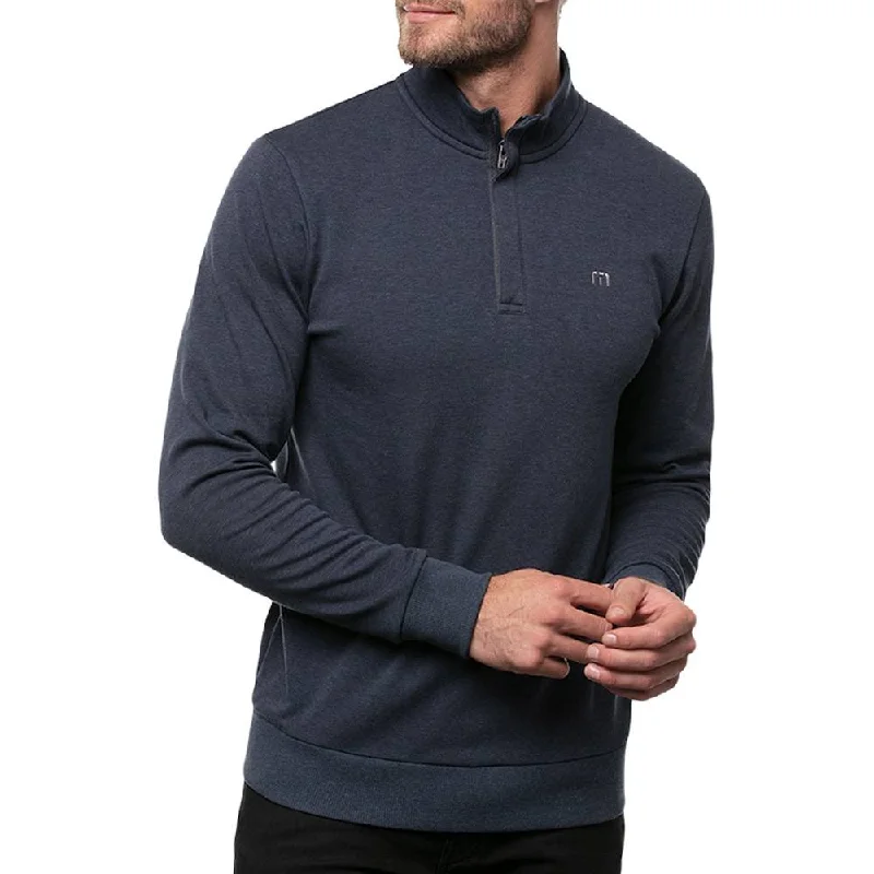 Designer Men's Hoodie JacketsTravisMathew Cloud Quarter Zip 2.0 Golf Pullover 2023