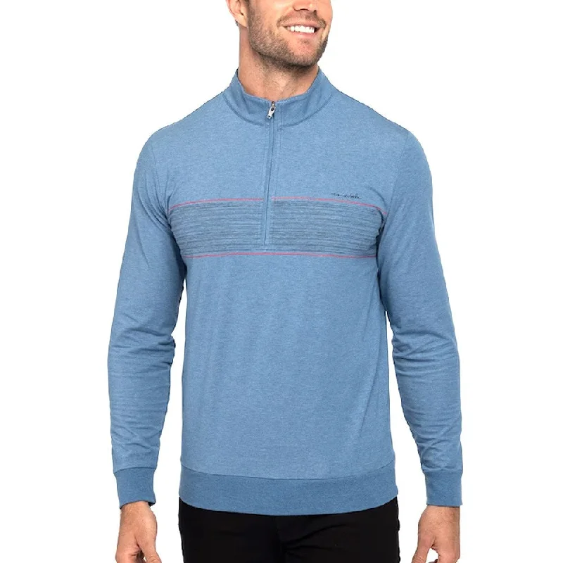 Elevated Men's Lounge HoodiesTravisMathew Splash of Color Golf Pullover 2023