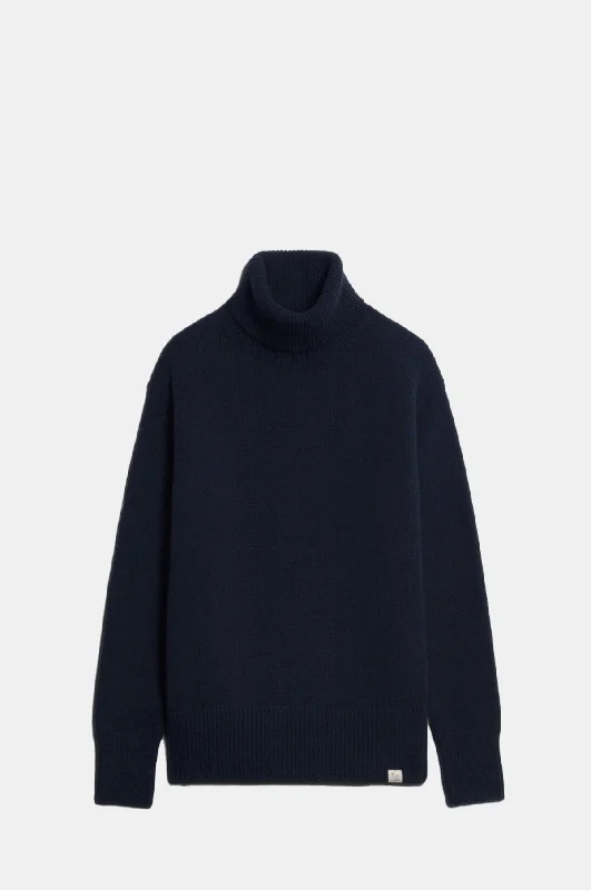 Men's Hoodies for Every BudgetTurtleneck Pullover Dark Navy