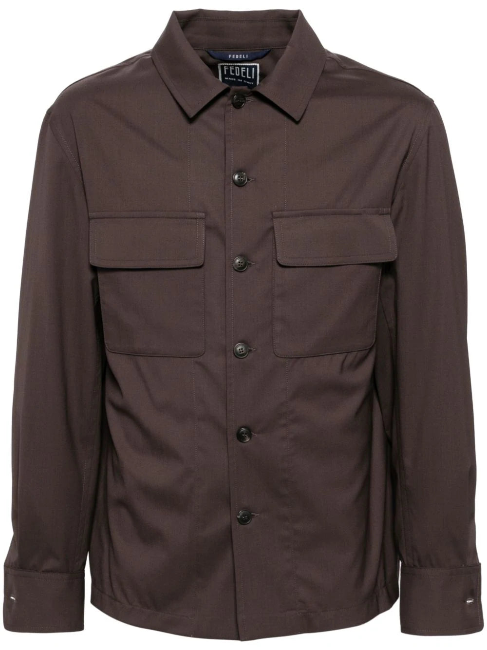 Men's Coats with HoodsVirgin Wool Shirt Jacket