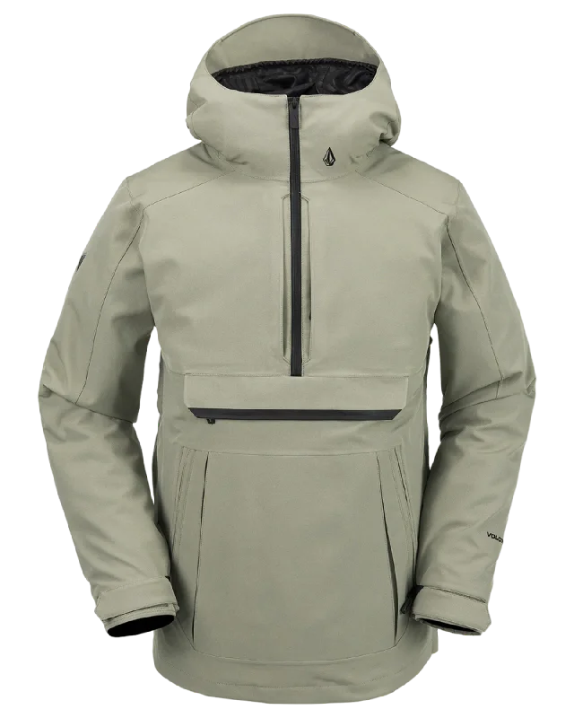 Men's Hoodies for WorkoutVolcom Brighton Pullover - Light Military