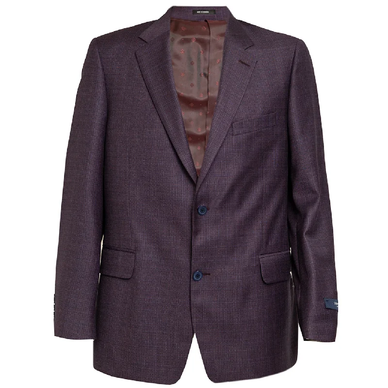 Wool Maroon Blazer